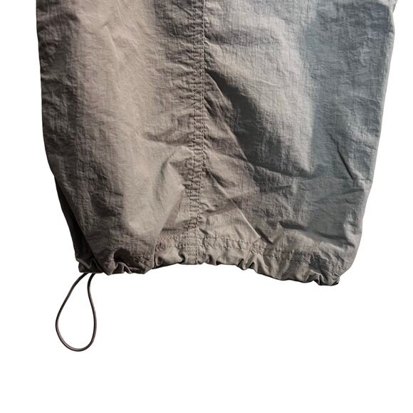 Love Tree Parachute Pants Gray Size Large Elastic Waistband Ripcord NWT - Picture 8 of 10